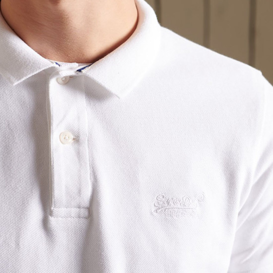 Superdry Ανδρική κοντομάνικη μπλούζα Organic Cotton Classic Pique Polo Shirt